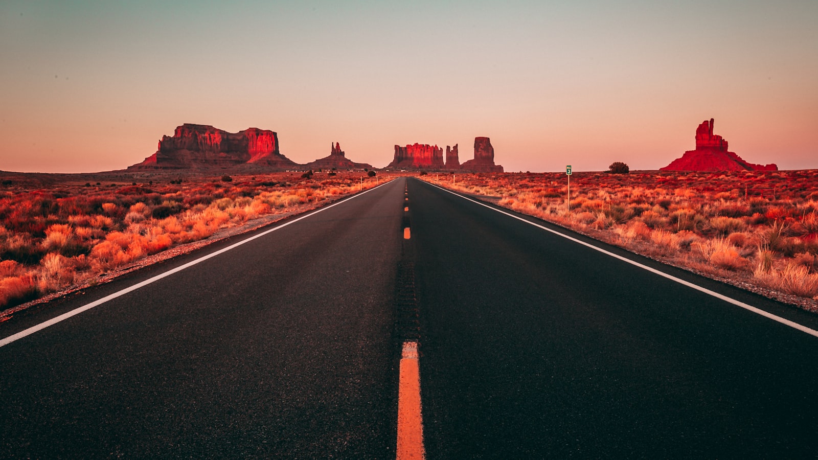 Scenic view of Arizona