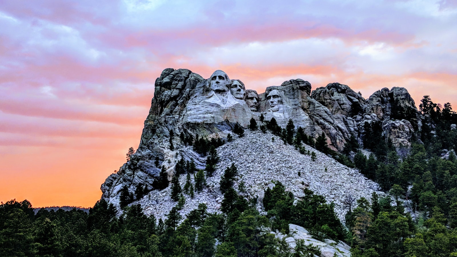 Scenic view of South Dakota