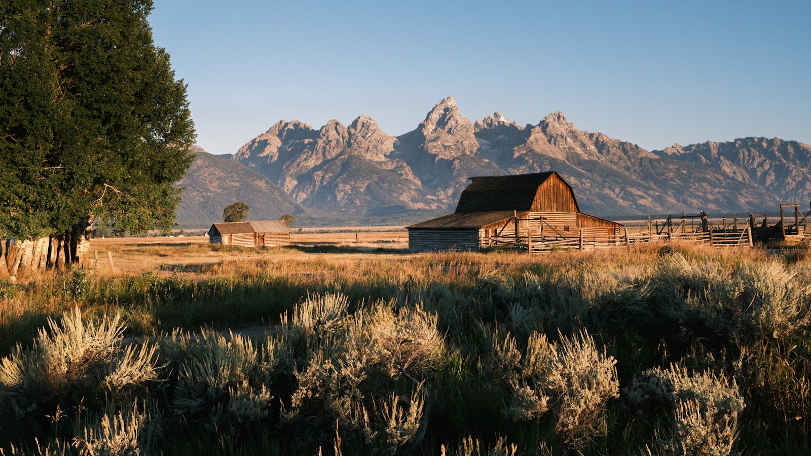 Scenic view of Wyoming